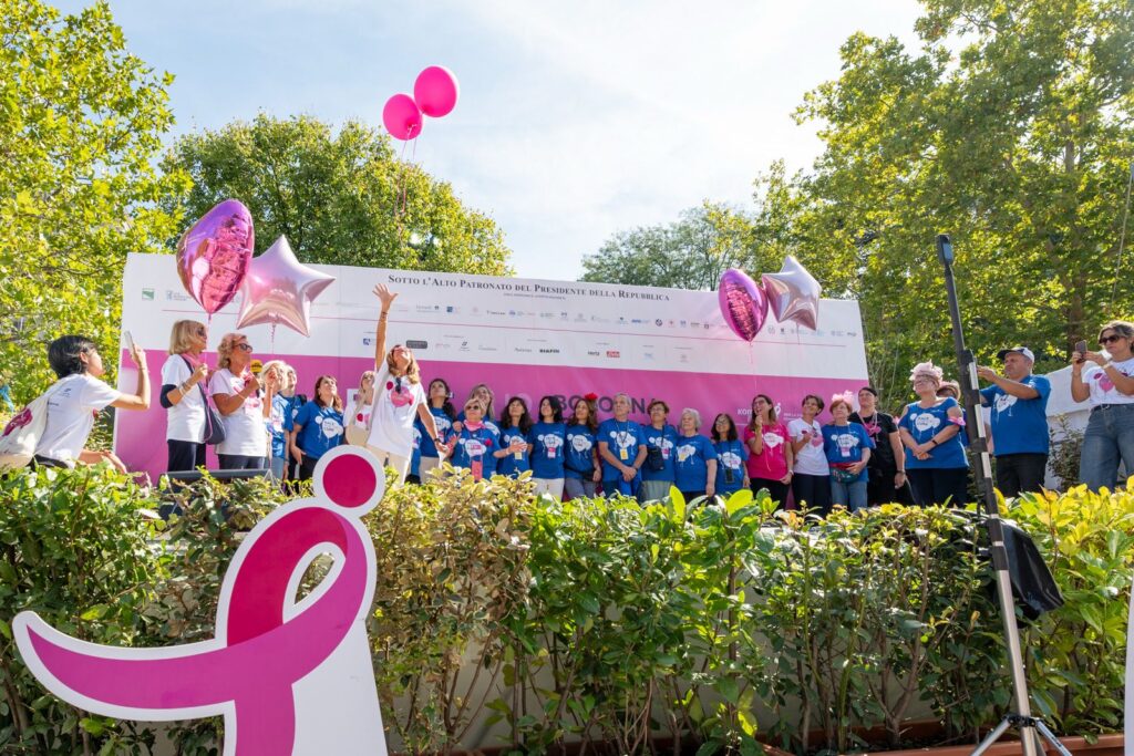 Palco premiazioni Race for the Cure